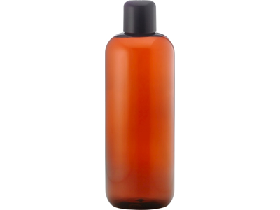 Brun plastflaske 500 ml 1 stk