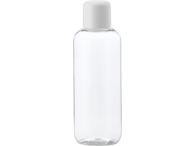 Klar plastflaske 250 ml hvidt låg 250 ml