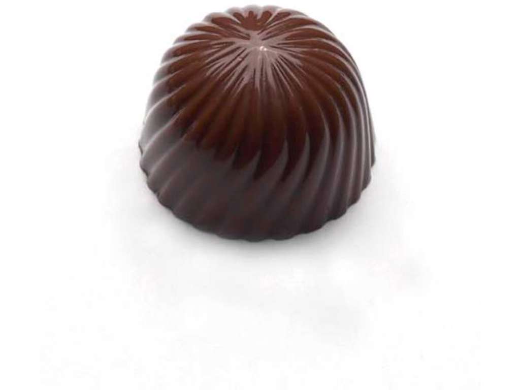 Form chokolade rund luksus 1 stk
