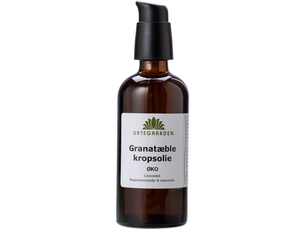 Granatæblekropsolie ØKO lavendel 100 ml