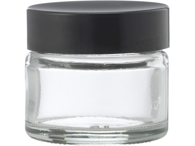 Klar glaskrukke 15 ml 1 stk