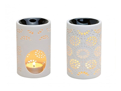 Duftlampe kniplingemønster 1 stk