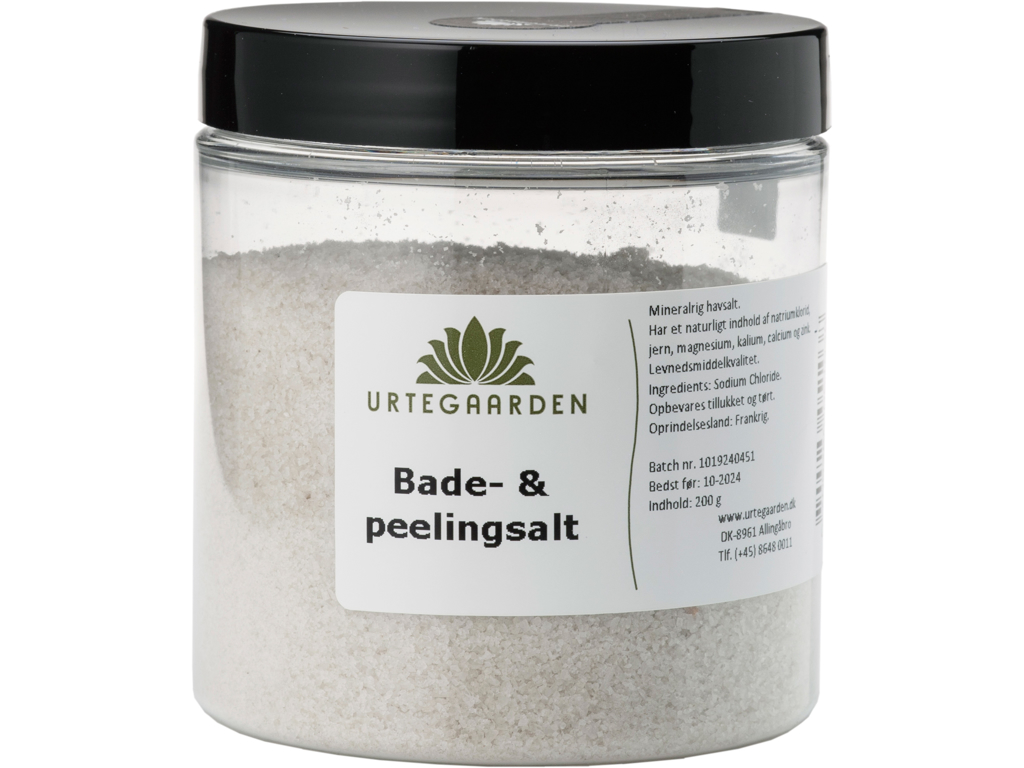 Bade- og peelingsalt