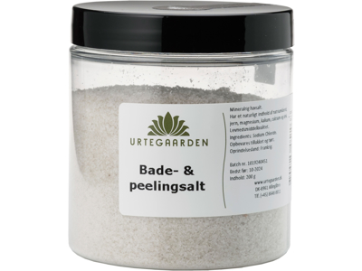 Bade- og peelingsalt