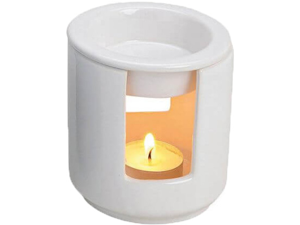 Duftlampe lille hvid 1 stk