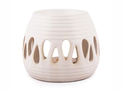 Duftlampe dråbe hvid 1 stk