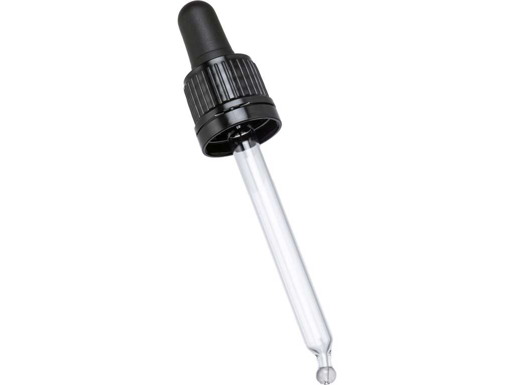 Pipettelåg til 50 ml glasflaske 1 stk