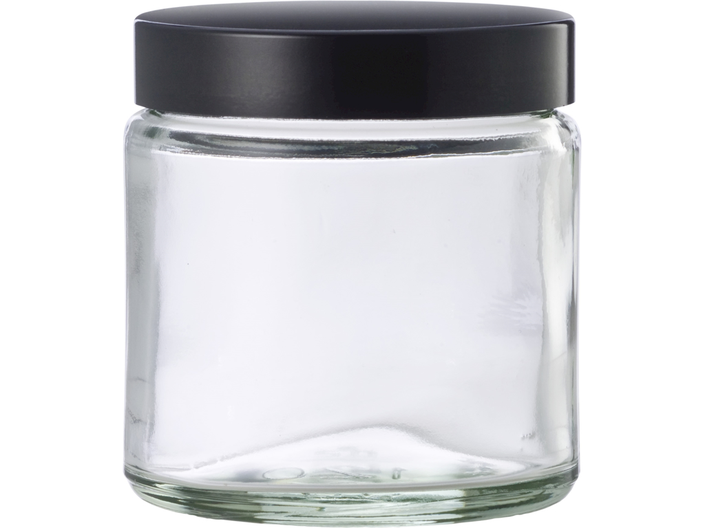 Klar glaskrukke 120 ml 1 stk