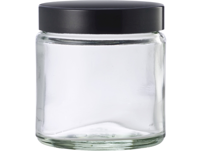 Klar glaskrukke 120 ml 1 stk