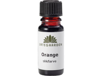 Orange slikfarve