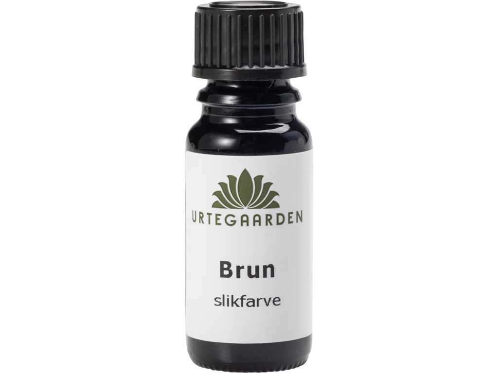 Brun slikfarve