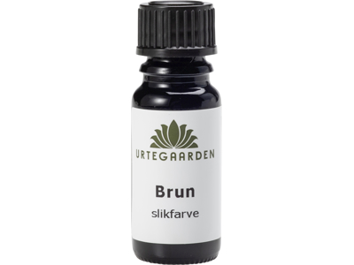Brun slikfarve