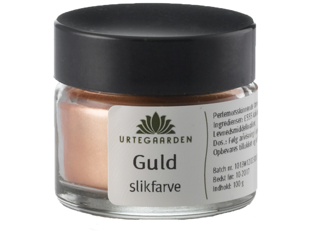Guld slikfarve
