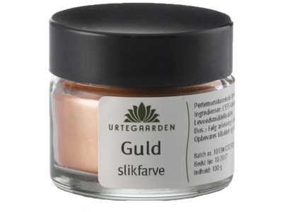 Guld slikfarve