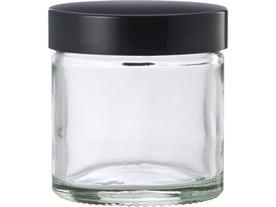  Klar glaskrukke 60 ml 1 stk
