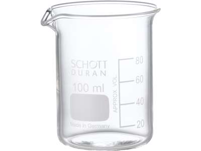 Ildfast målebæger 100 ml 1 stk