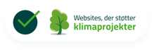Urtegaardens hjemmeside er CO2 neutral og støtter klimaprojekter